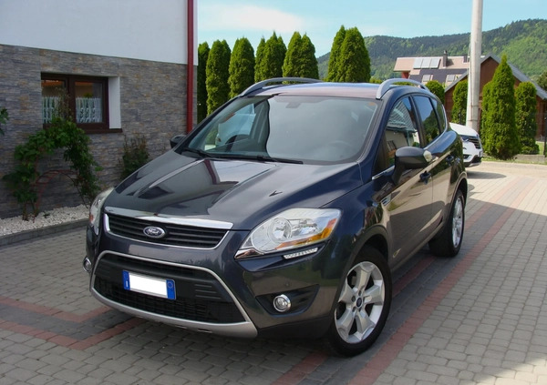 Ford Kuga cena 36900 przebieg: 159000, rok produkcji 2009 z Limanowa małe 67